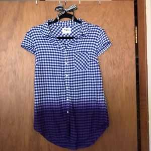 Dip dyed Anthropologie shirt